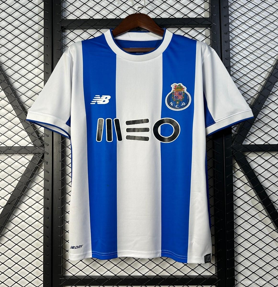 17/18 Retro Porto Home Jersey