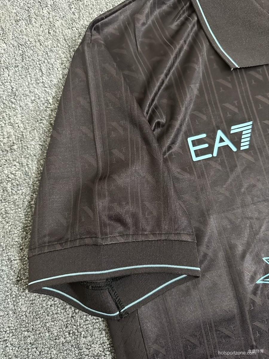 25/26 Napoli Third Black Jersey