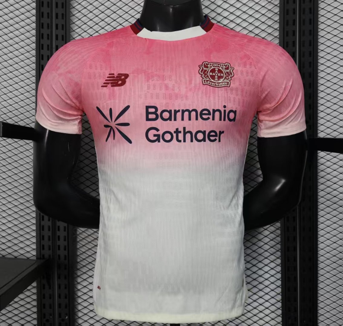 Player Version 25/26 Bayer 04 Leverkusen Away Jersey