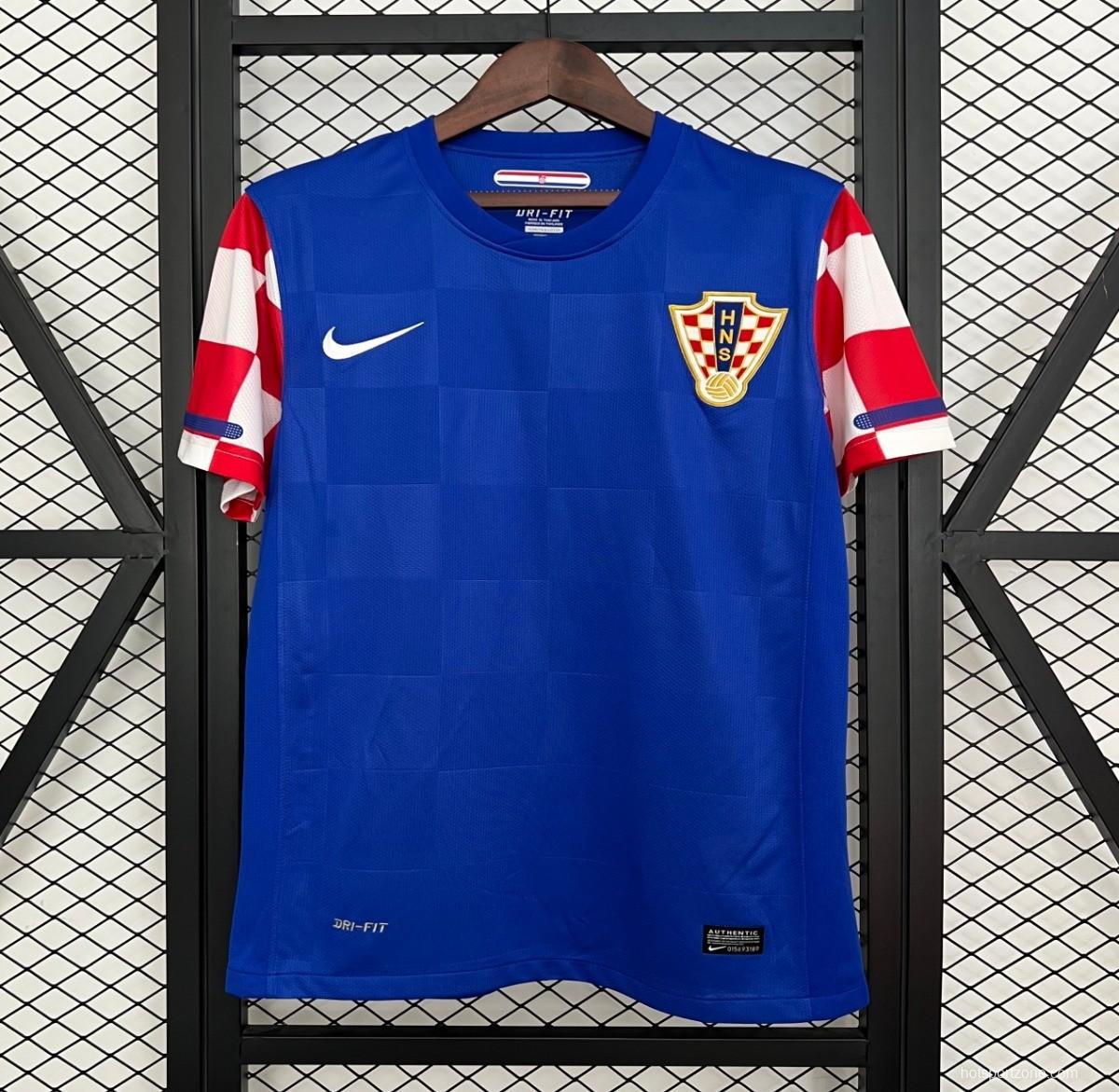 2010 Retro Croatia Away Jersey