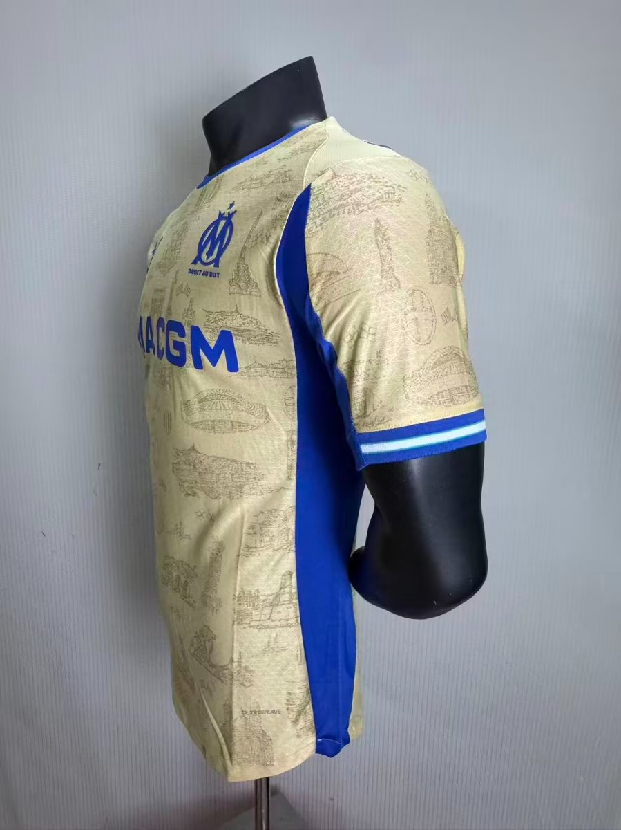 Player Version 25/26 Olympique Marseille Forth Jersey