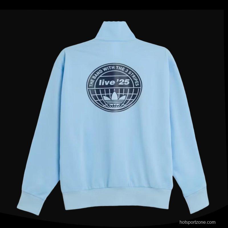 adidas x Oasis Tour Firebird Track Top Clear Sky