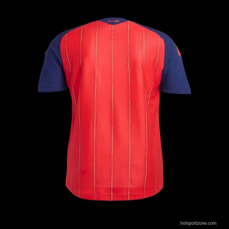 2026 Mens Spain World Cup Home Jersey
