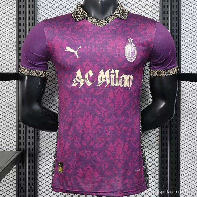 2025/26 Player Version Mens AC Milan Special Jersey