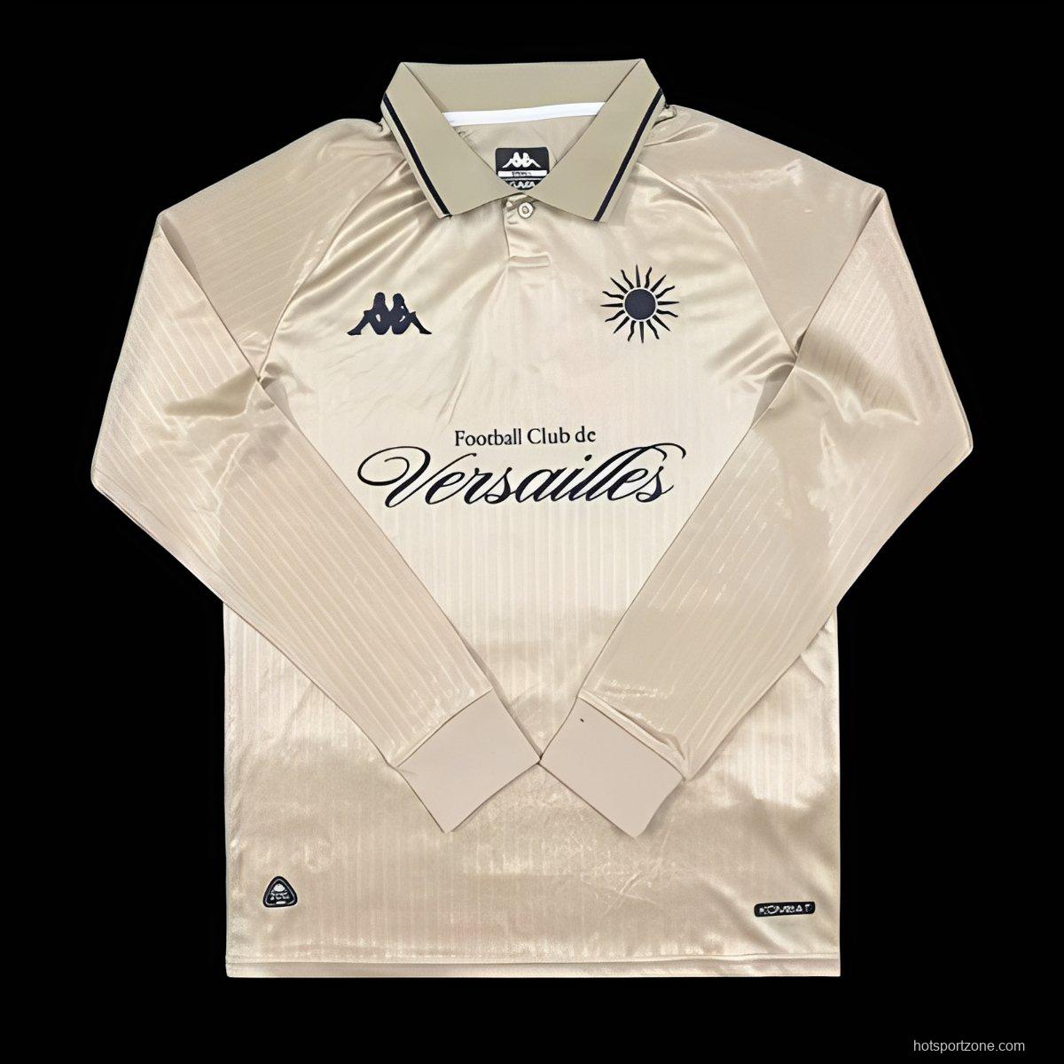 25/26 FC Versailles Long Sleeve Classy Gold Special Jersey