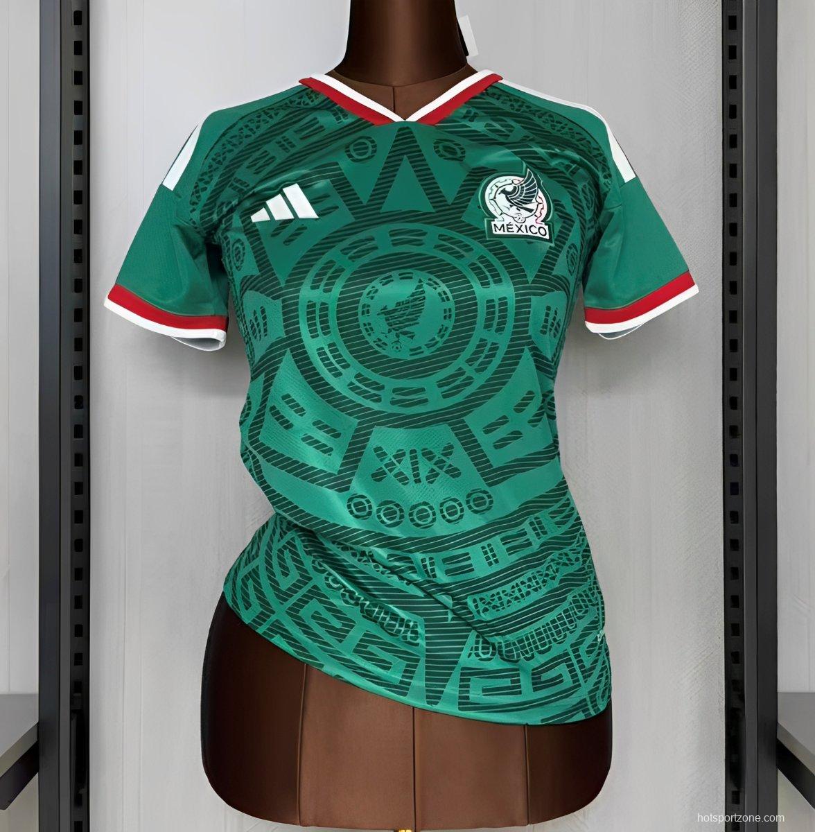 2026 Women Mexico Home Jersey