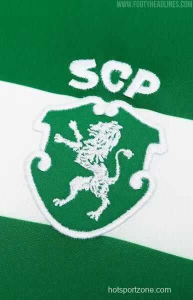 25/26 Sporting Lisbon White/Green Special Jersey