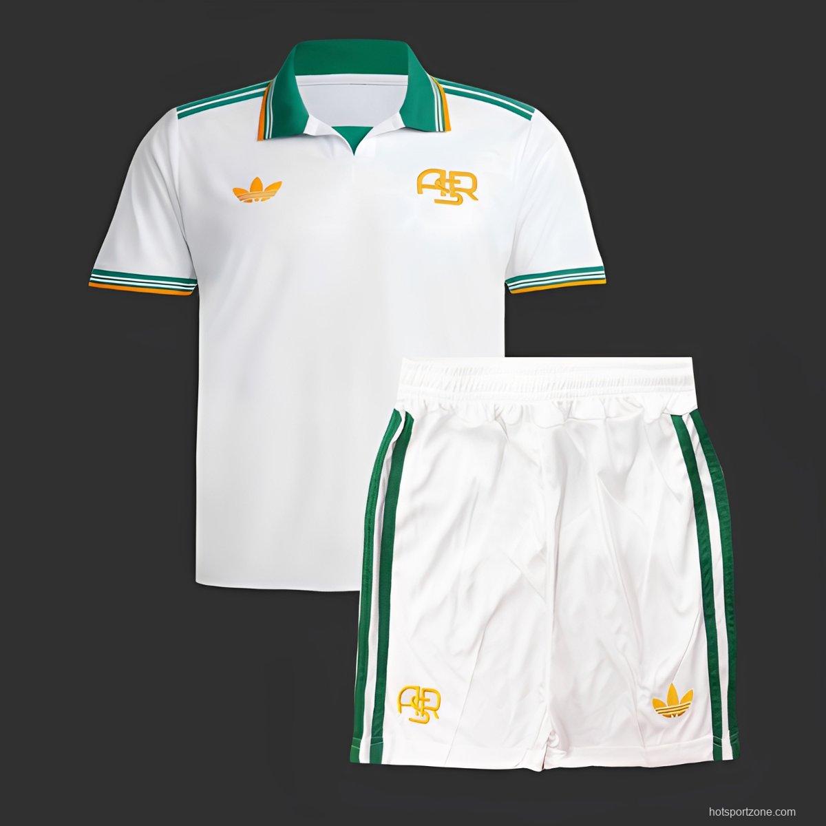 25/26 Kids AS Roma Home Jersey