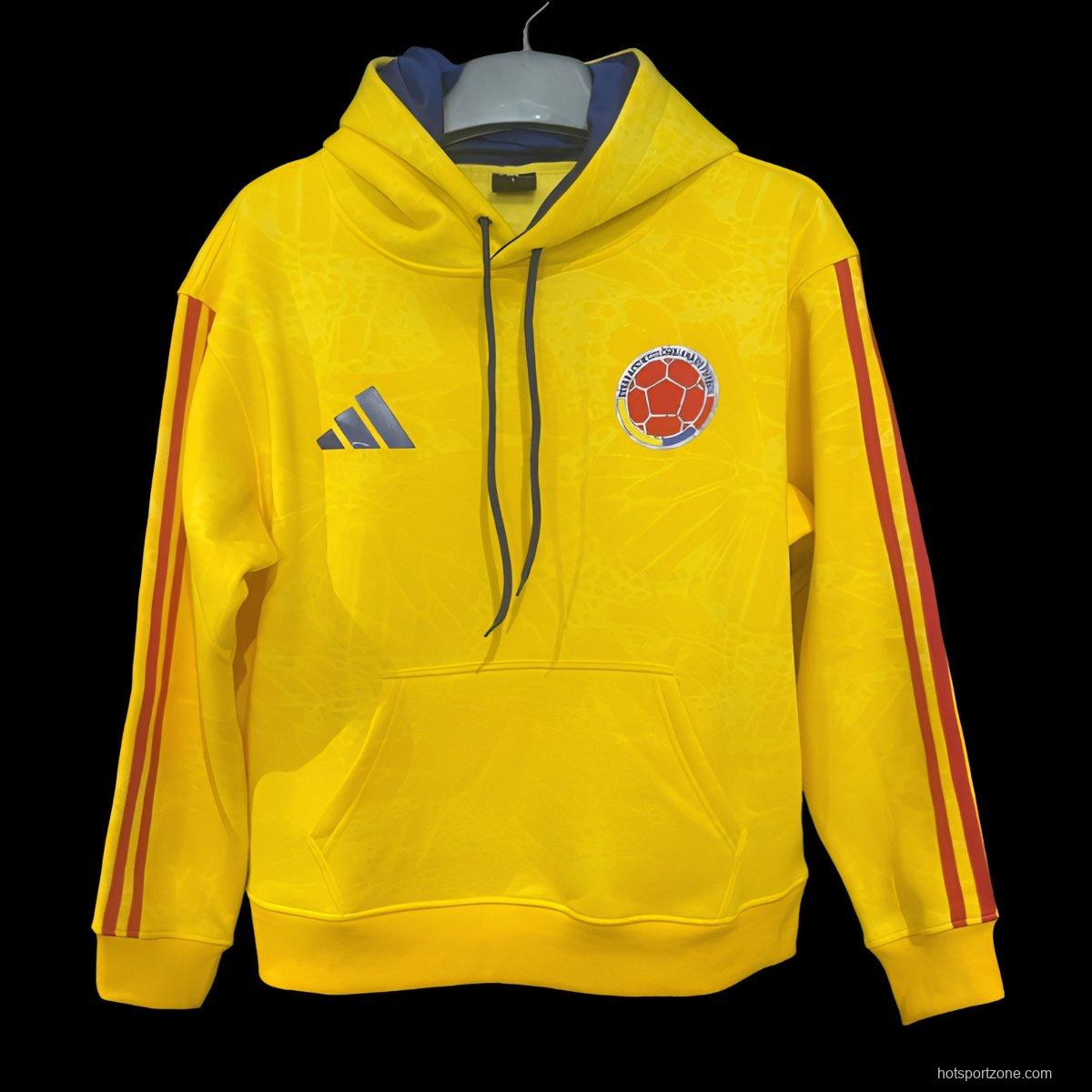 2026 Colombia Yellow Hoodie