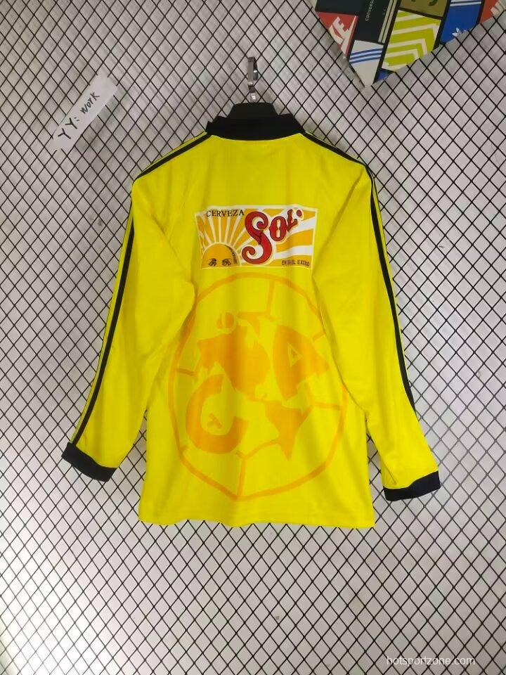 Retro 97/98 Club America Home Long Sleeve Jersey