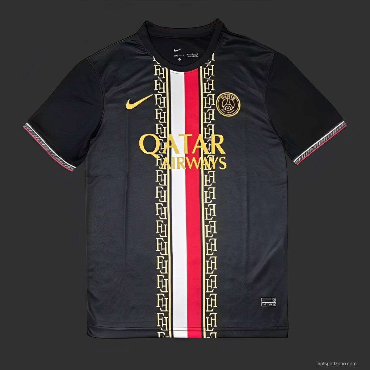 25/26 PSG Paris Saint-Germain Entrainement Black Special Jersey