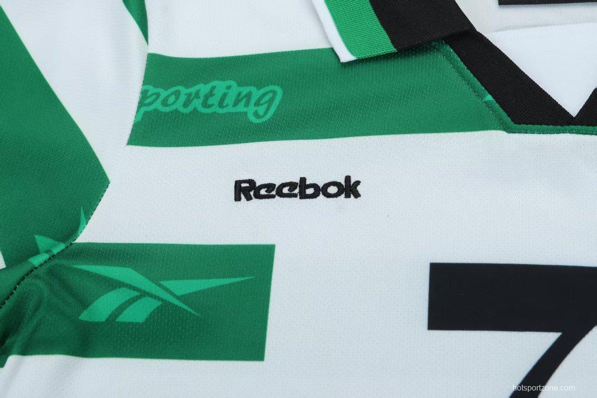 Retro 99/00 Kids Sporting Lisbon Home Jersey