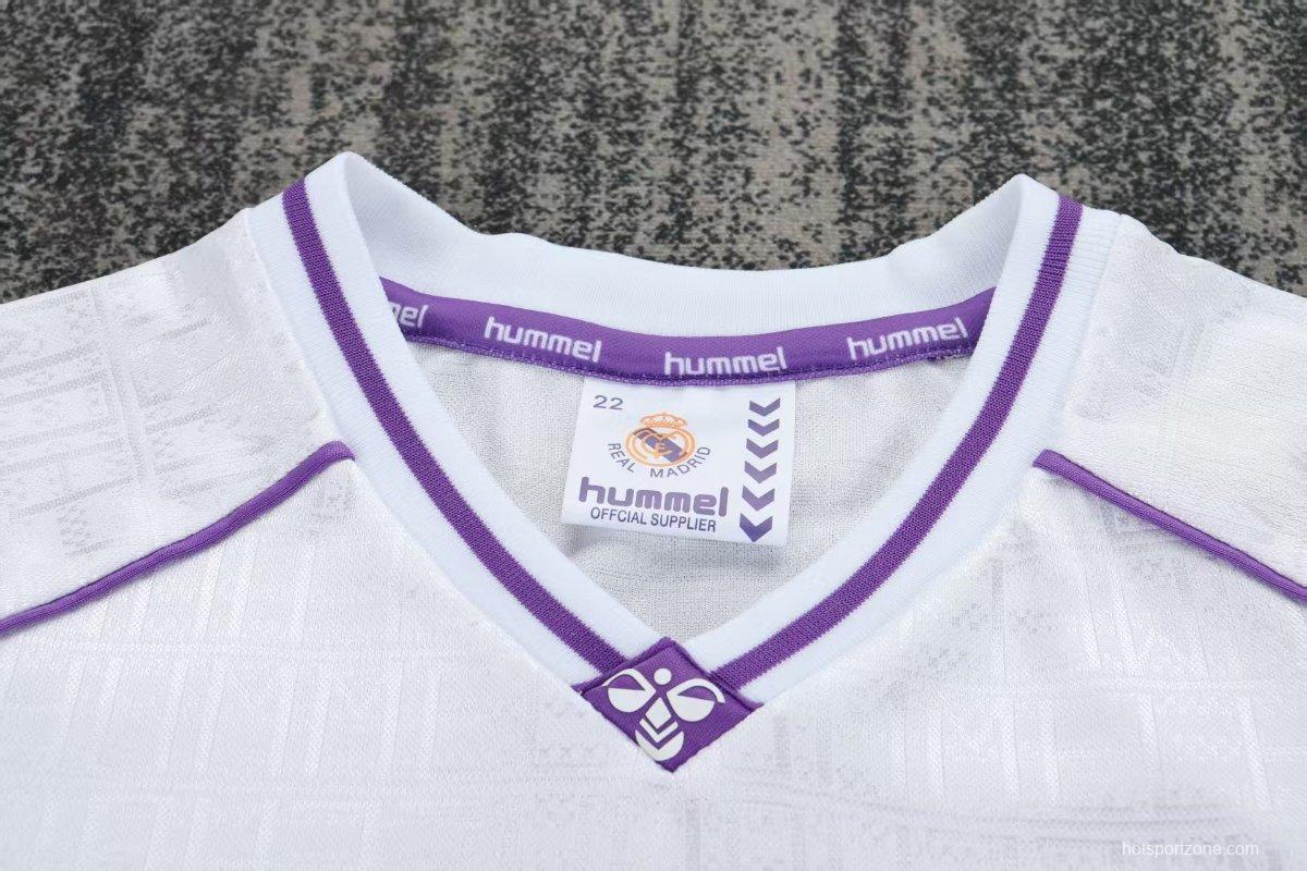 Retro 90/92 Kids Real Madrid Home Jersey