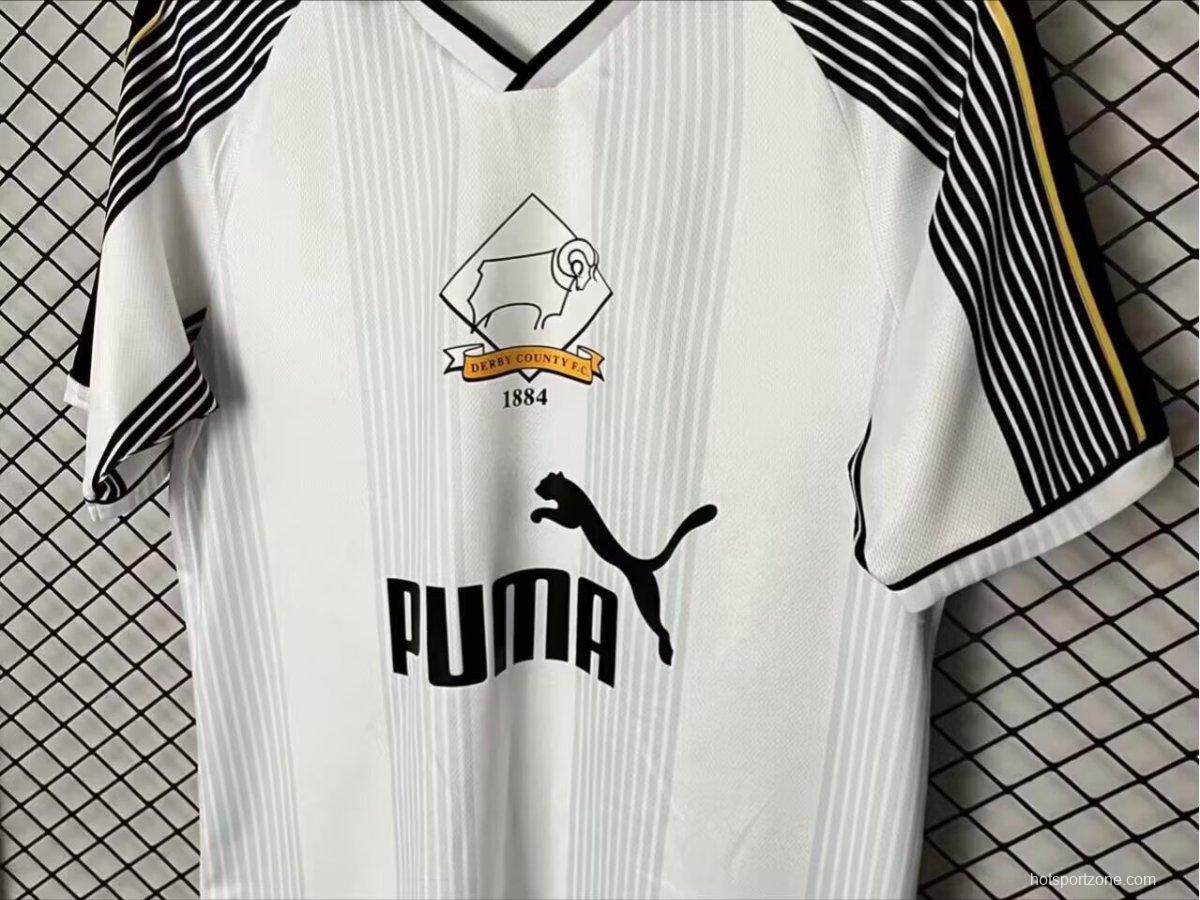 Retro 95/96 Derby County Home Jersey