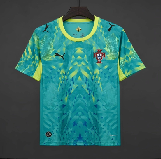 2026 Portugal Green Goalkeeper Jersey