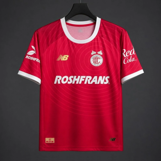 26/27 Toluca Red Special Edition "Bicampeón" Jersey
