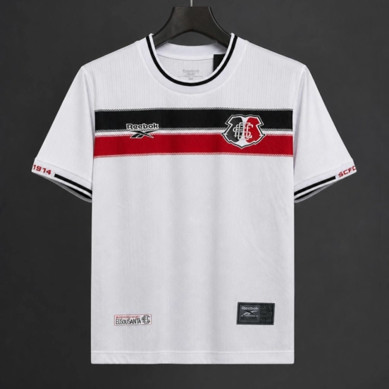 26/27 Santa Cruz FC Away White/Tricolor Jersey