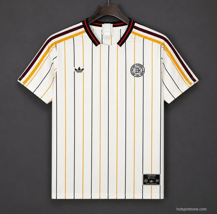 2026 Adidas Originals Germany 2026/2027 Terrace Icons White Jersey