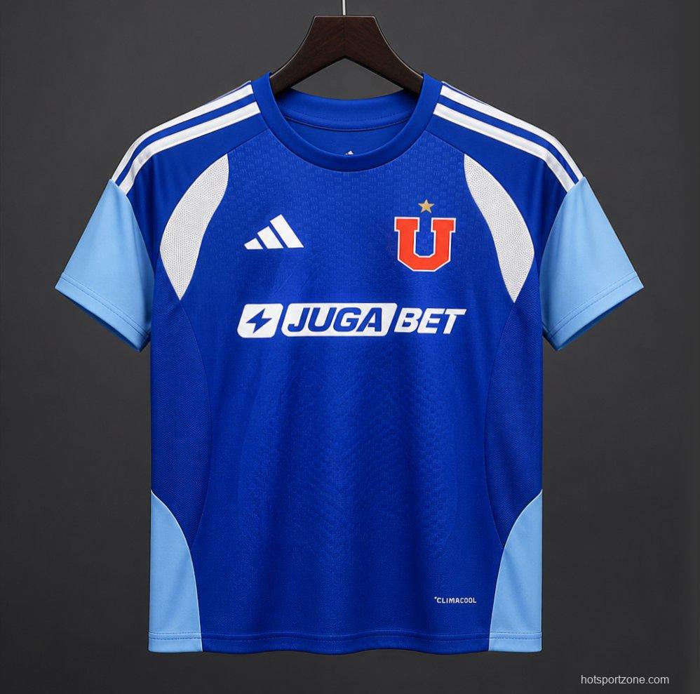 26/27 Universidad de Chile Pre-Match Blue Jersey