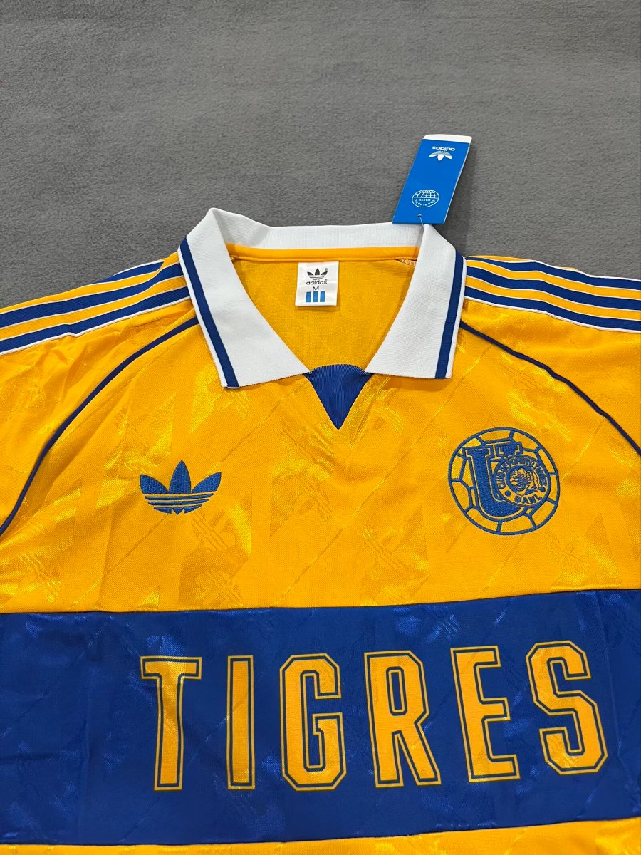 26/27 Adidas Originals Tigres UANL 65th Anniversary Collegiate Gold Jersey