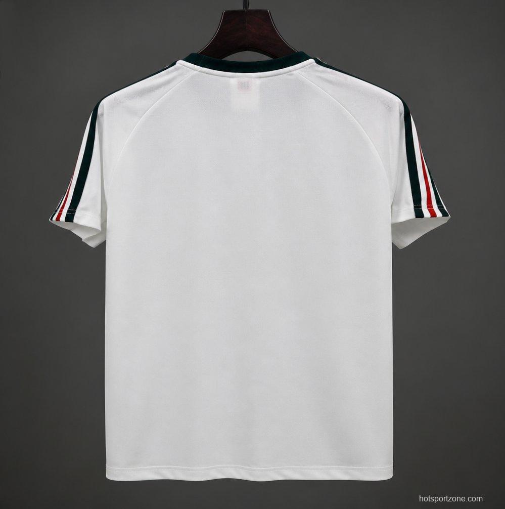 2026 Adidas Originals Mexico Retro White Football Jersey