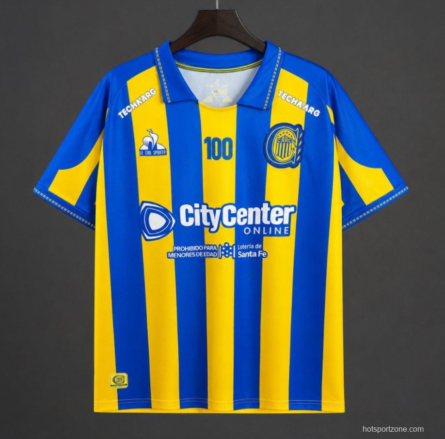 26/27 Rosario Central Home Gigante de Arroyito 100th Anniversary Edition Jersey