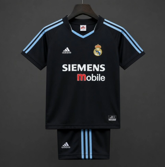 Retro Kids 03/04 Real Madrid Away Jersey