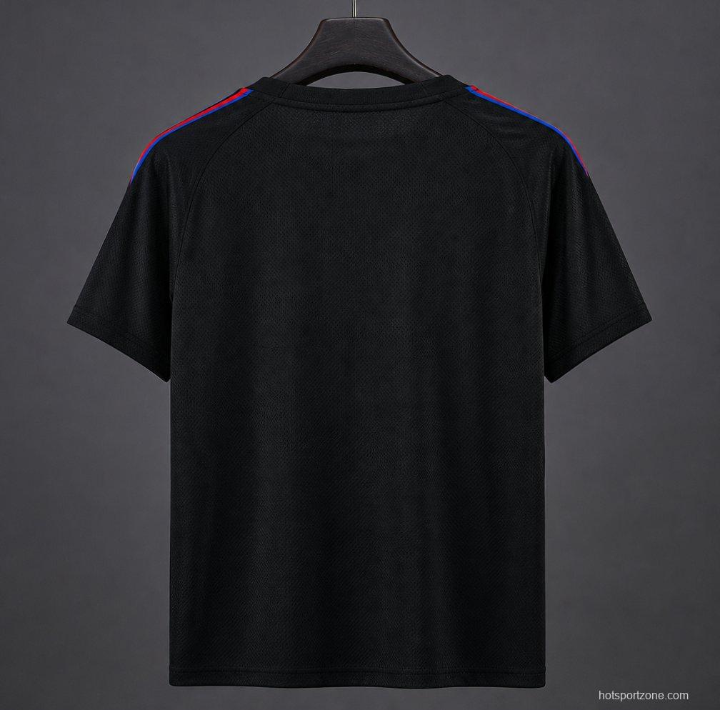 23/24 Paris Saint-Germain Black & Red Training Jersey