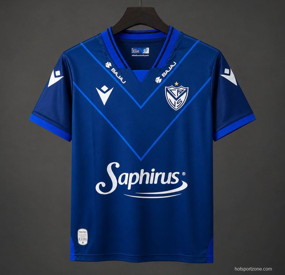 Player Version 26/27 Vélez Sársfield Navy Blue V-Geometric Away Jersey