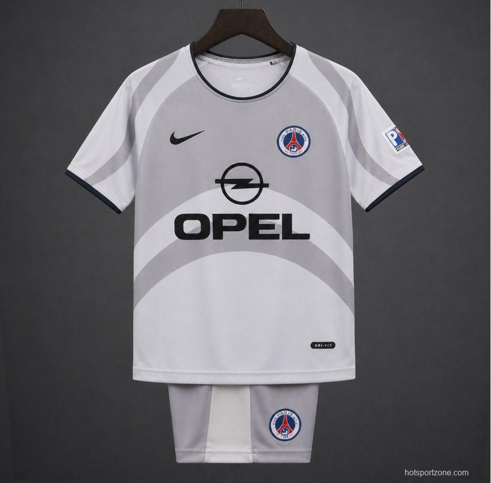 Retro Kids 01/02 PSG/Paris Saint-Germain Away Jersey
