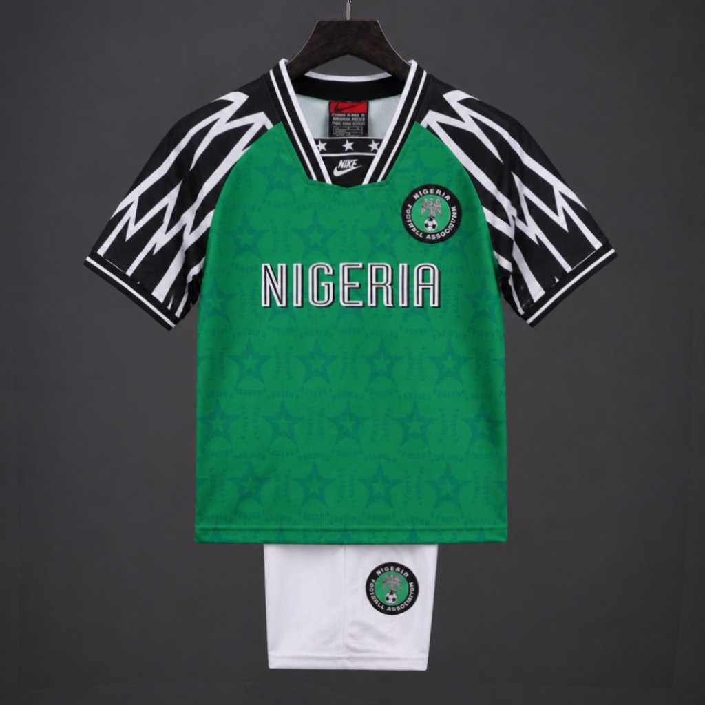 Retro Kids 1994 Nigeria Home Jersey
