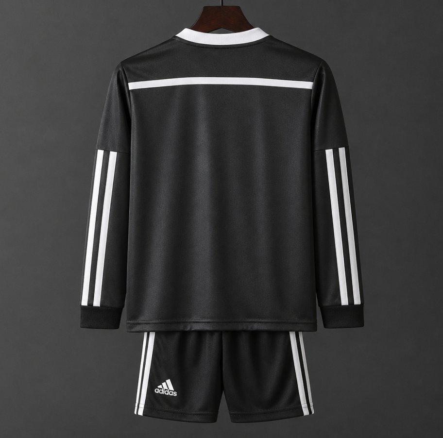 Retro Kids 14/15 Real Madrid Third Long Sleeve Jersey