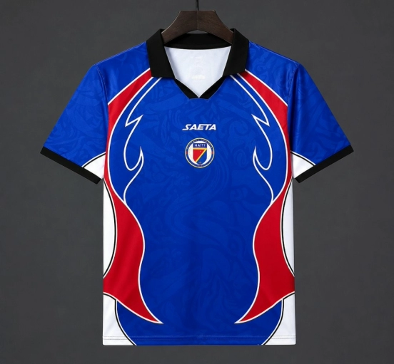 2026 Saeta Haiti Red Blue Special Jersey