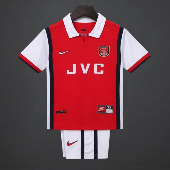 Retro Kids 98/99 Arsenal Home Jersey