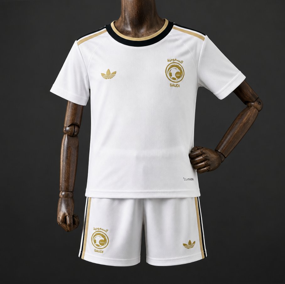 2026 Kids Saudi Arabia Away Jersey