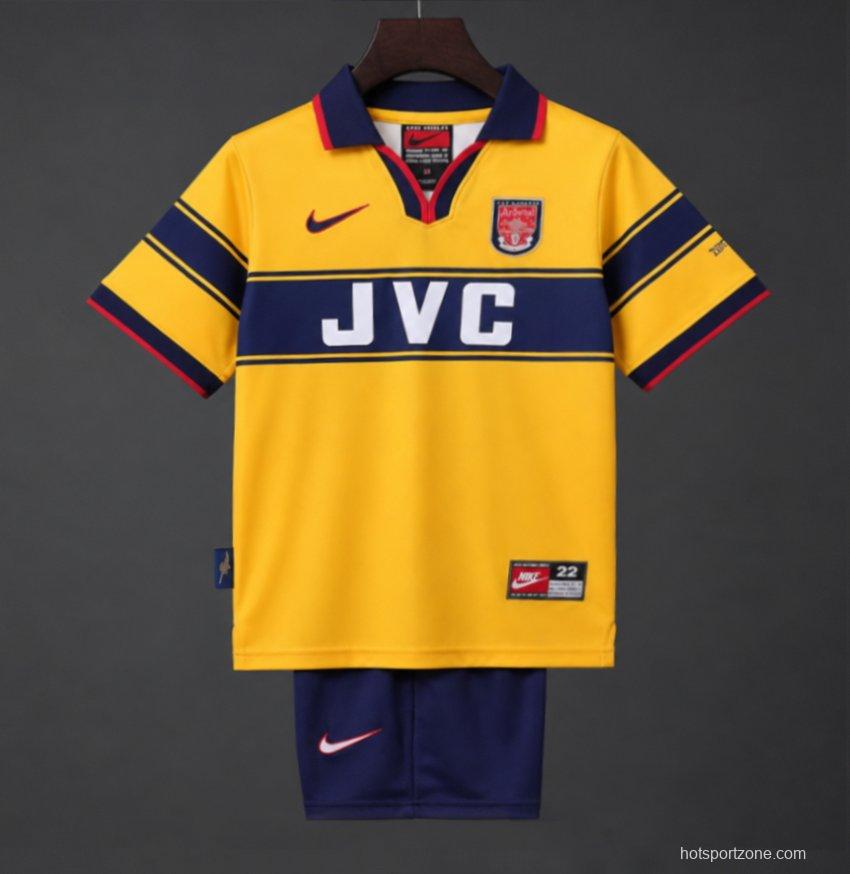 Retro Kids 97/99 Arsenal Away Jersey