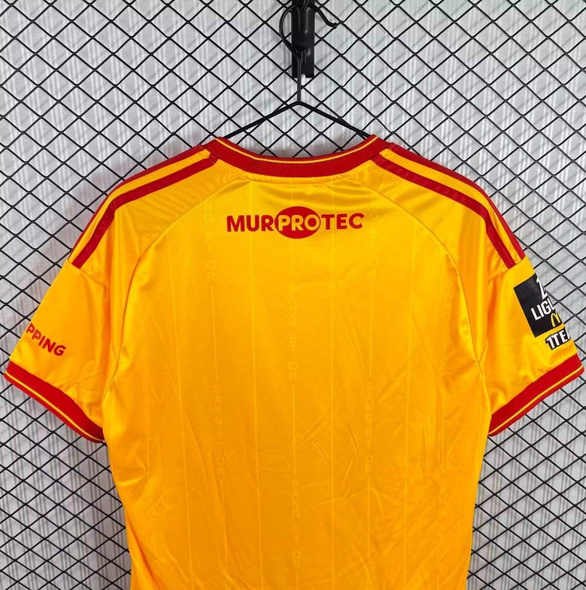 26/27 RC Lens Home Yellow Red Jersey