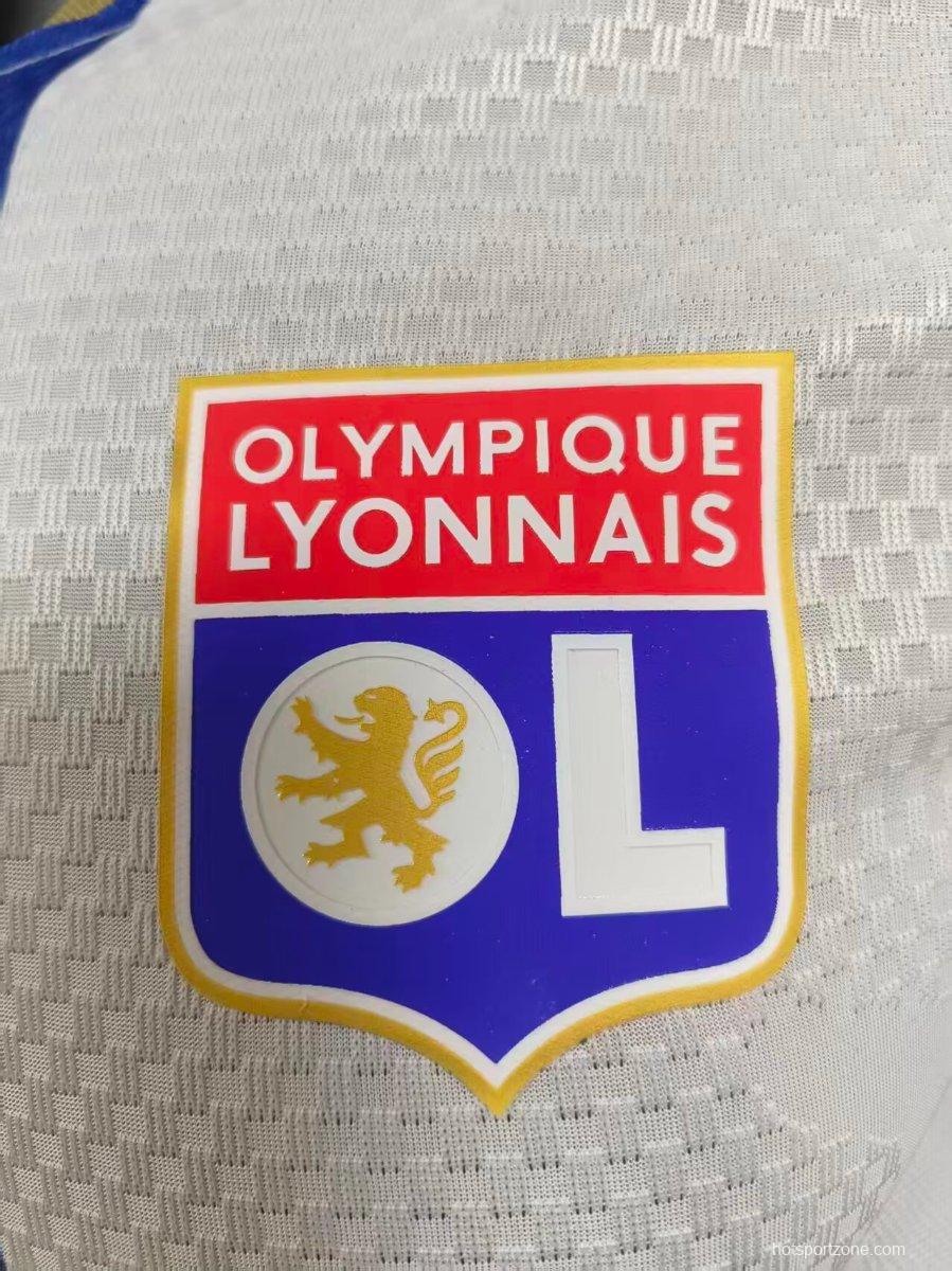 Player Version 26/27 Olympique Lyonnais Home White Jersey