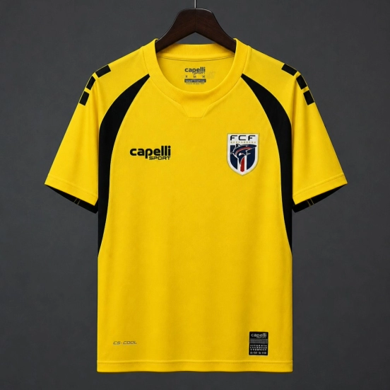 2026 Cape Verde Yellow Goalkeeper Vozinha Jersey