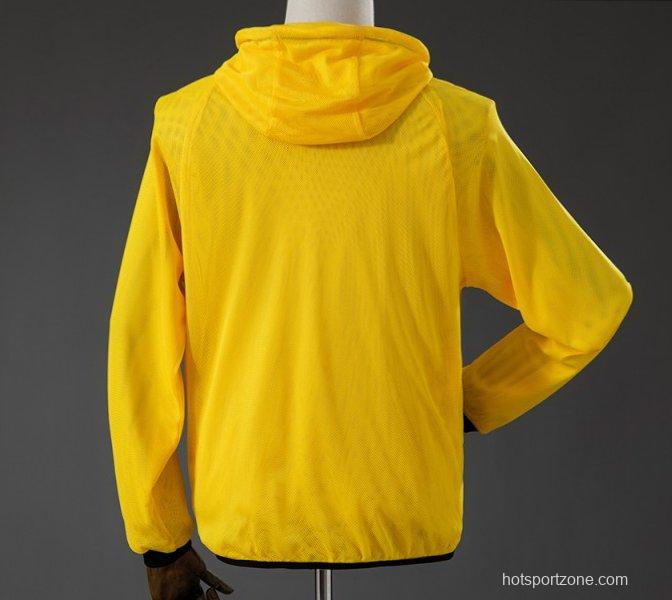 2026 Brazil Men's Football Anthem Jacket - Yellow