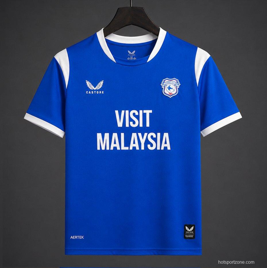 26/27 Cardiff City Home  Jersey