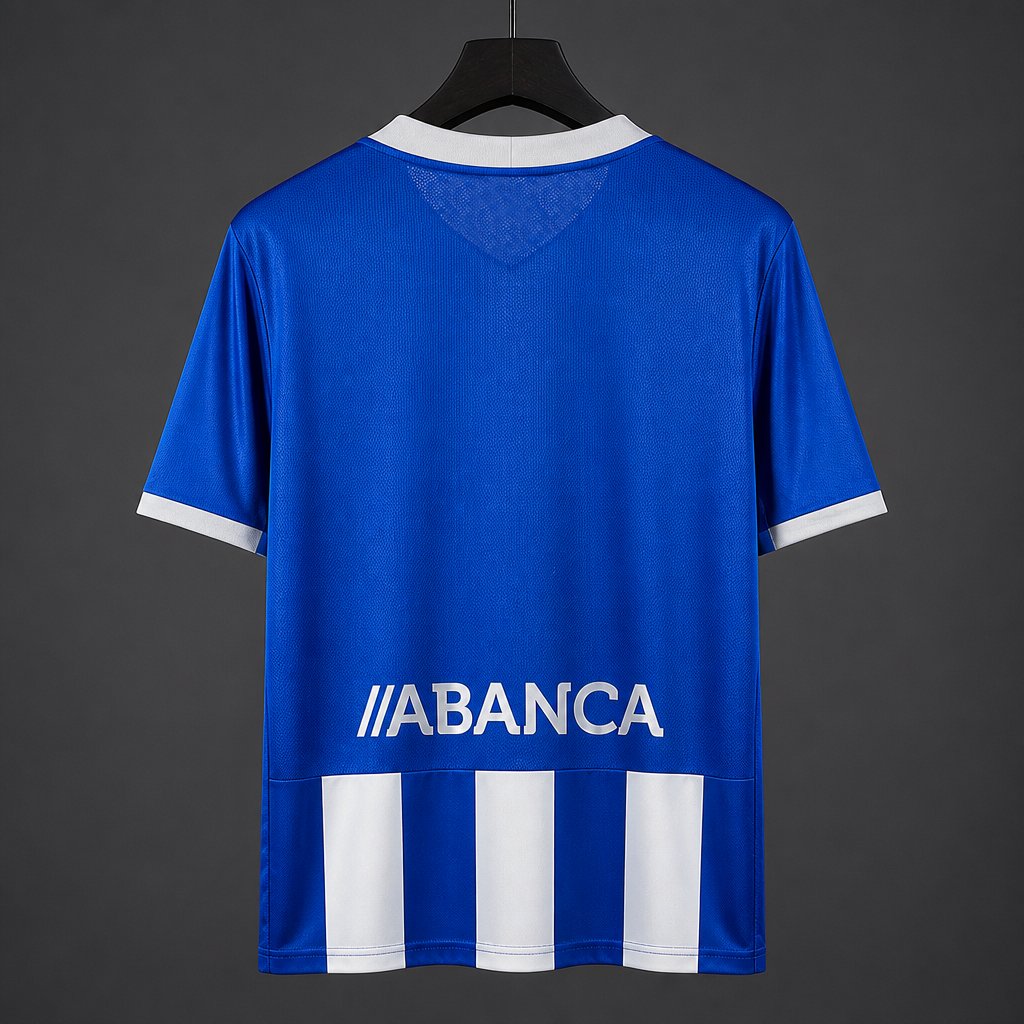26/27 Deportivo La Coruna Home Jersey