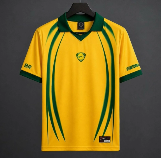 2026 Brazil x Scott Cactus Jack Total 90 Retro Yellow Jersey