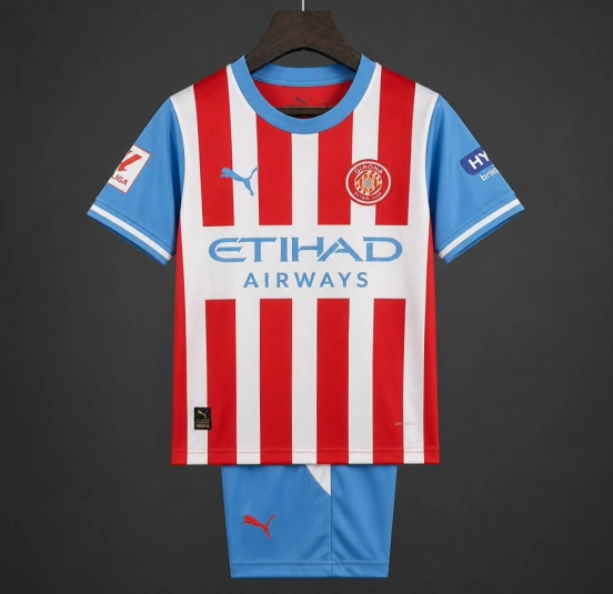 26/27 Kids Girona Home Jersey