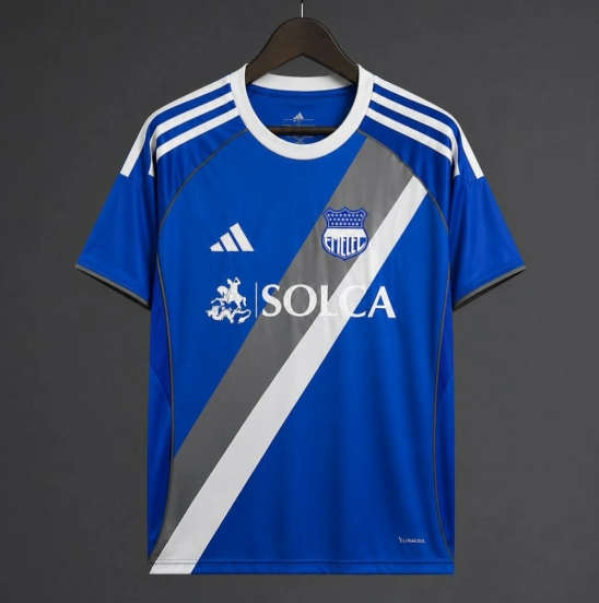 26/27 Emelec Home Blue Jersey