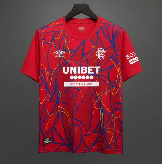 26/27 Glasgow Rangers Red Goalkeeper Jersey