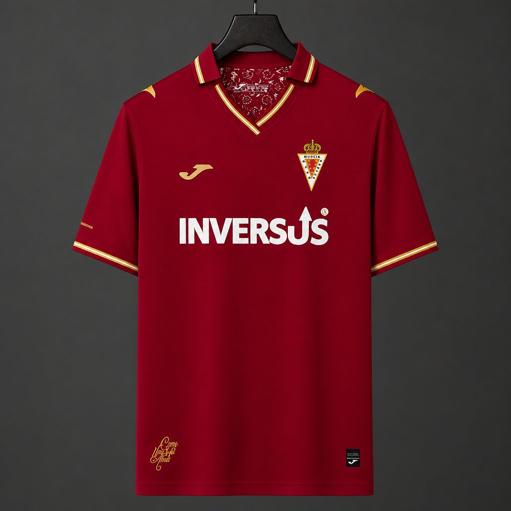 26/27 Real Murcia Home  Jersey