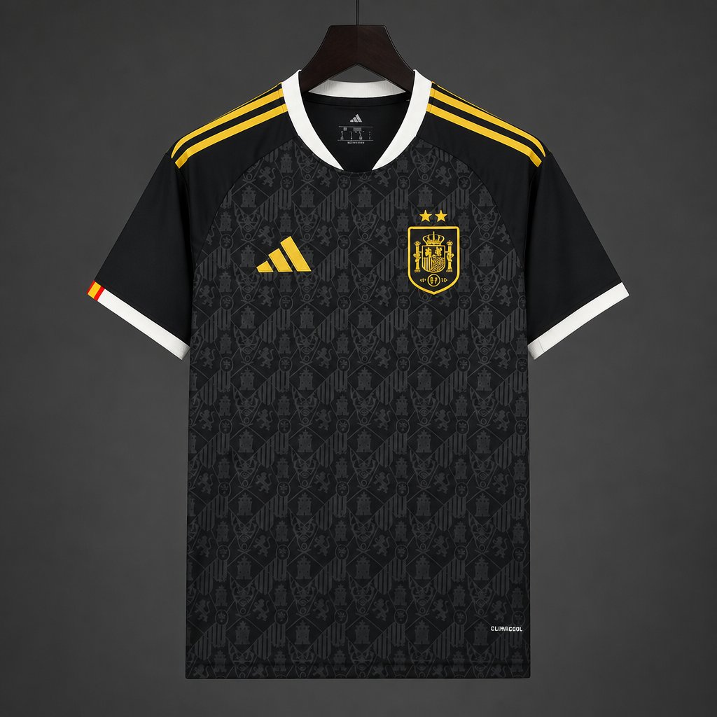 2026 Spain Champions Black Special Edition Jersey