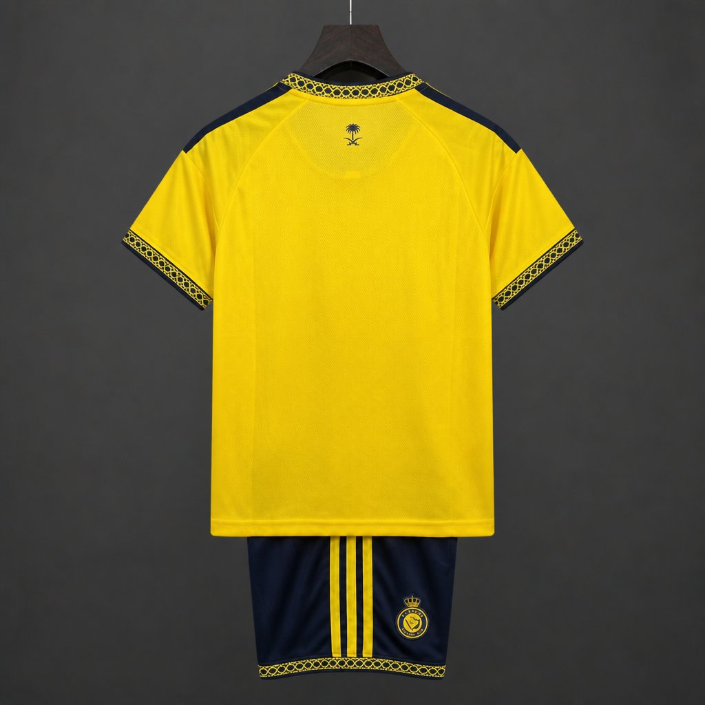26/27 Kids  Al-Nassr Home Yellow Jersey