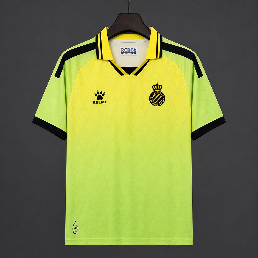 26/27 Espanyol Third Neon Green Jersey